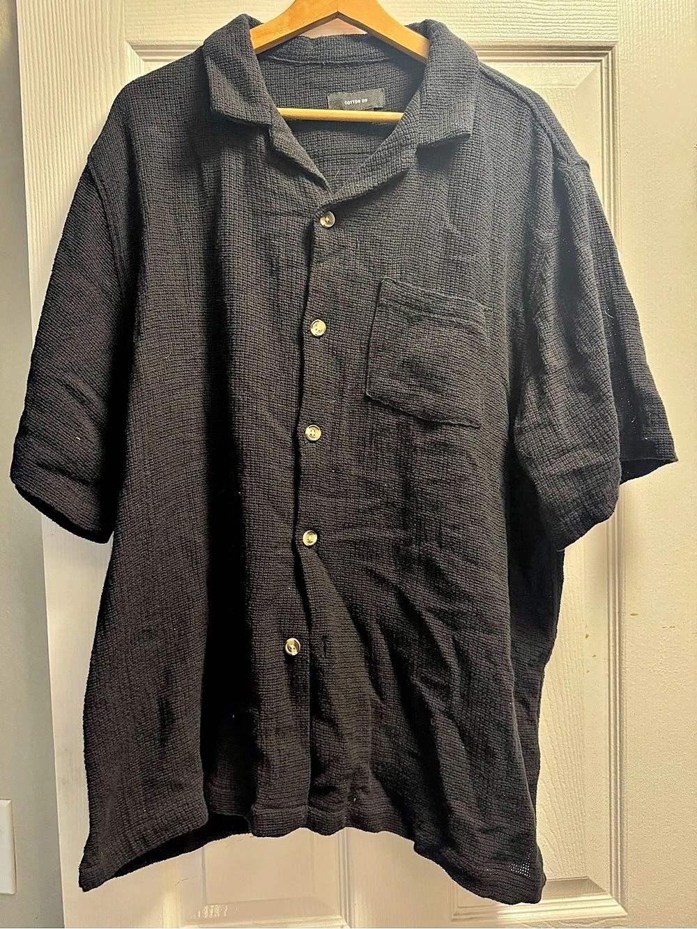 Cotton On Men's Cotton Short Sleeve Shirt Size XXL